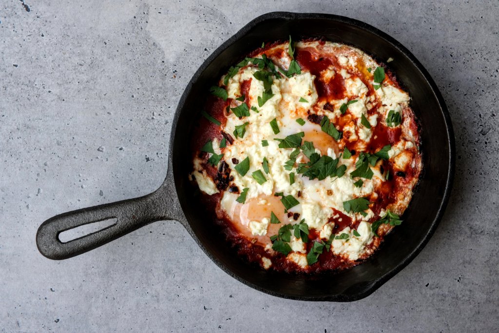 These keto Mediterranean eggs are an excellent option to try if you are getting sick of the standard bacon and eggs. Easy to make at home.