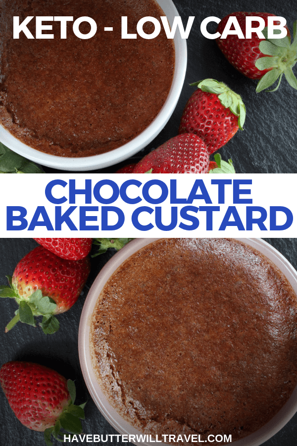 Love Custard? You need to try this delicious keto baked custard. It combines chocolate and orange flavours for a easy dessert, everyone will love.