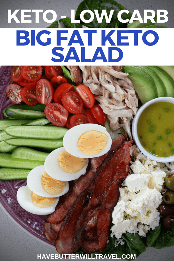 Salads are an excellent keto option for lunch or dinner. They are really quick and easy to put together and this keto salad is great served as a platter.