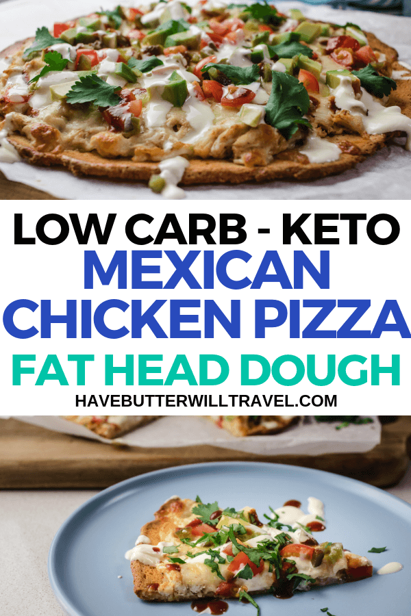 Missing pizza on your ketogenic diet? This keto chicken pizza will statisfy your pizza craving. It uses the ever popular fat head dough and is a winner.