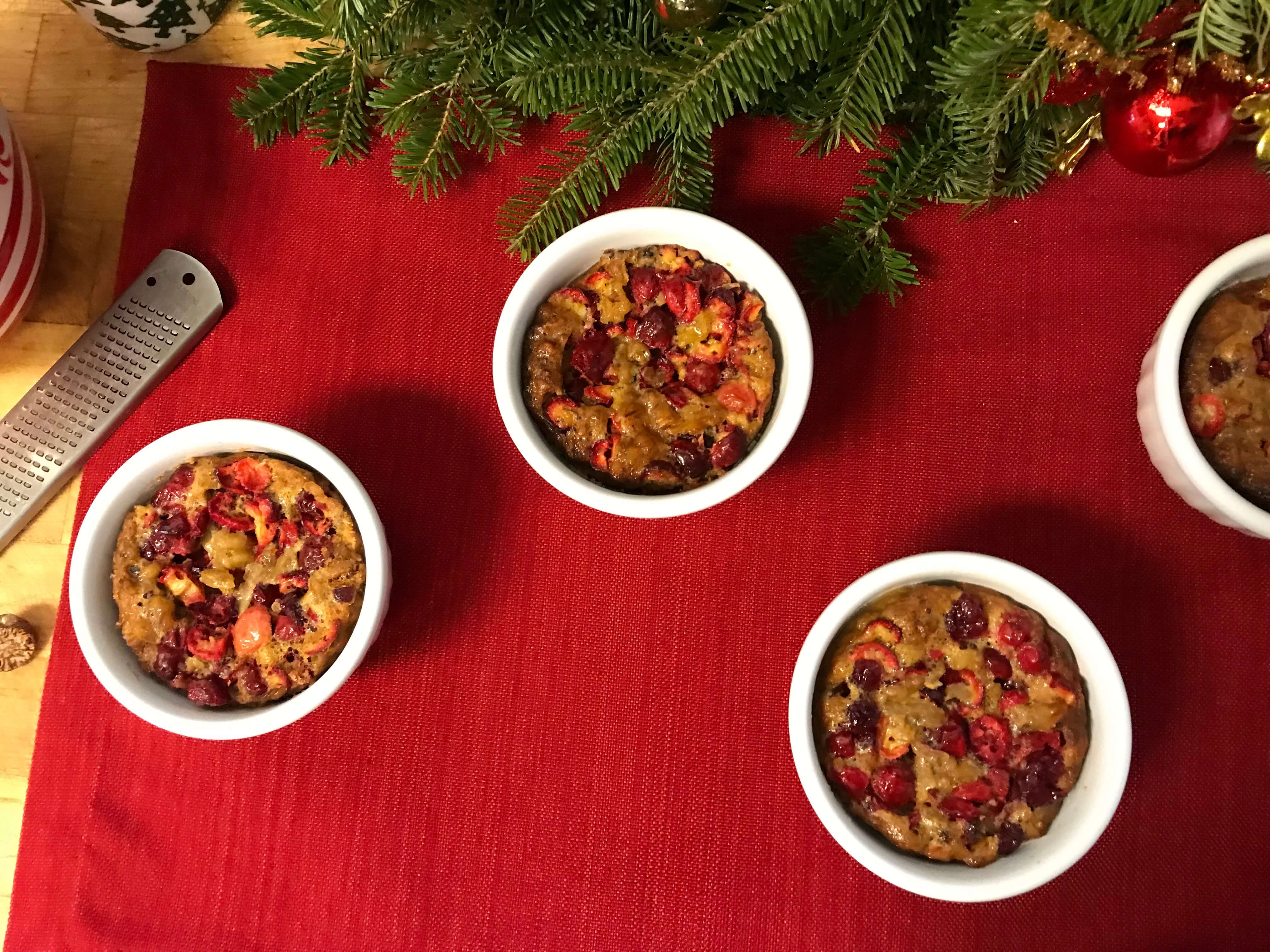 This low carb Christmas pudding is the perfect dessert to serve for the holidays. The flavours of walnut & cranberries are the perfect holiday combination.