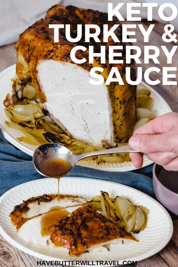 Looking for the perfect centrepiece to serve this Christmas or Thanksgiving? This keto turkey roast will have wow factor for both Thanksgiving and Christmas #ketoChristmas #ketothanksgiving #ketoturkeyrecipe 
