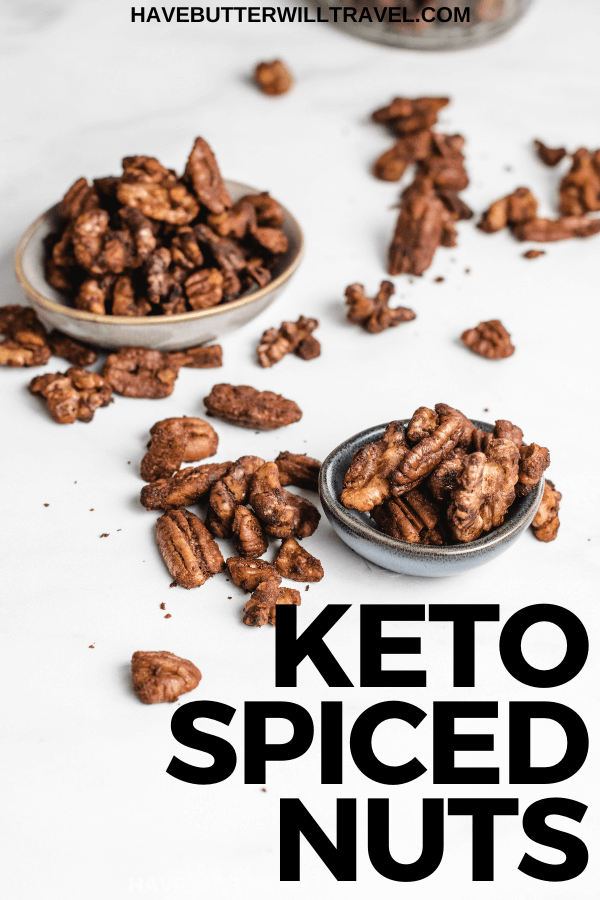 These keto spiced nuts are the perfect keto snack. They are great to serve to family and friends when entertaining. #Ketosnacks #savouryspicednuts #ketospicednuts