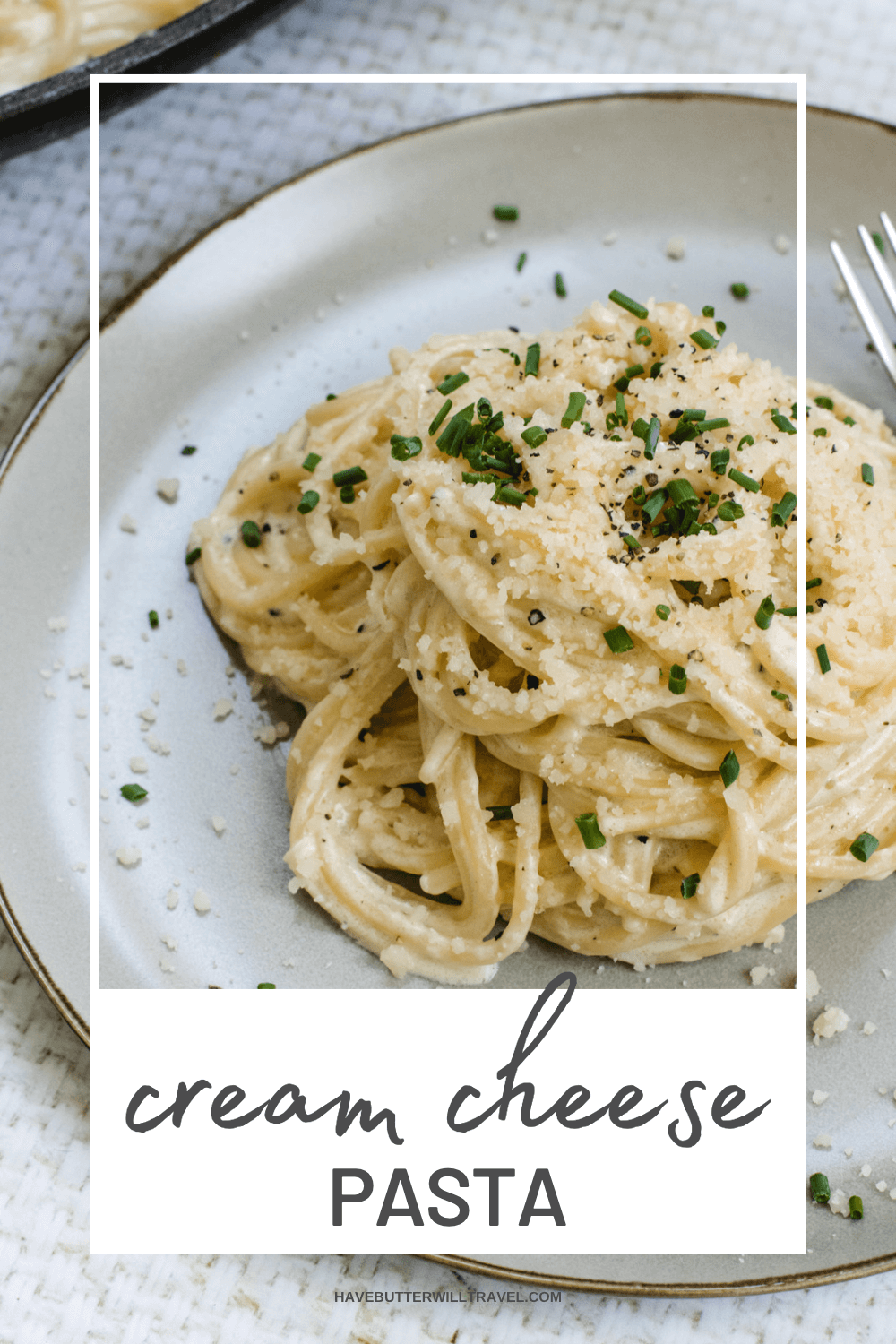 This cream cheese pasta is so simple and comes together in a flash. You can get a delicious dinner on the table in 15-20 minutes using very basic ingredients. 