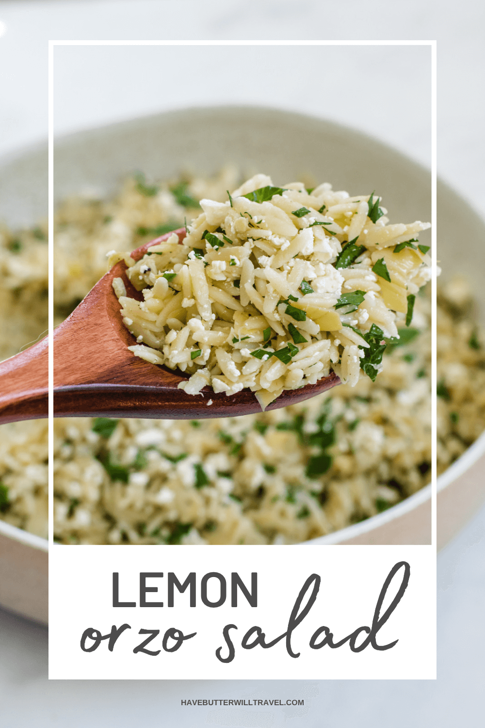This lemon orzo salad is the perfect side dish for any meal, whether you're entertaining outside with friends or enjoying a family dinner at home.